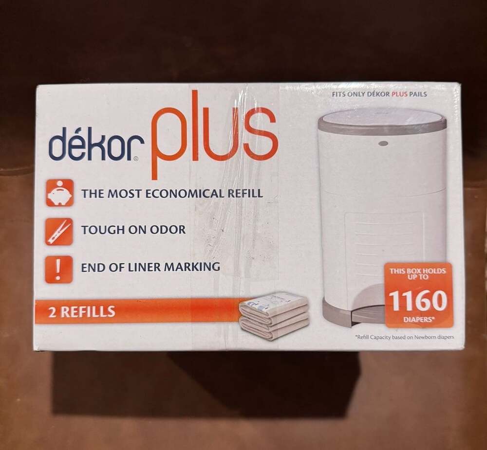 Dékor Plus Diaper Pail Refills 2 Pack